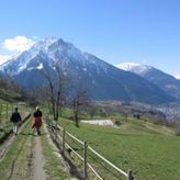 Wandeling van Breiten via Mörel en Termen naar Brig. Fam. Groen - Termen 927m